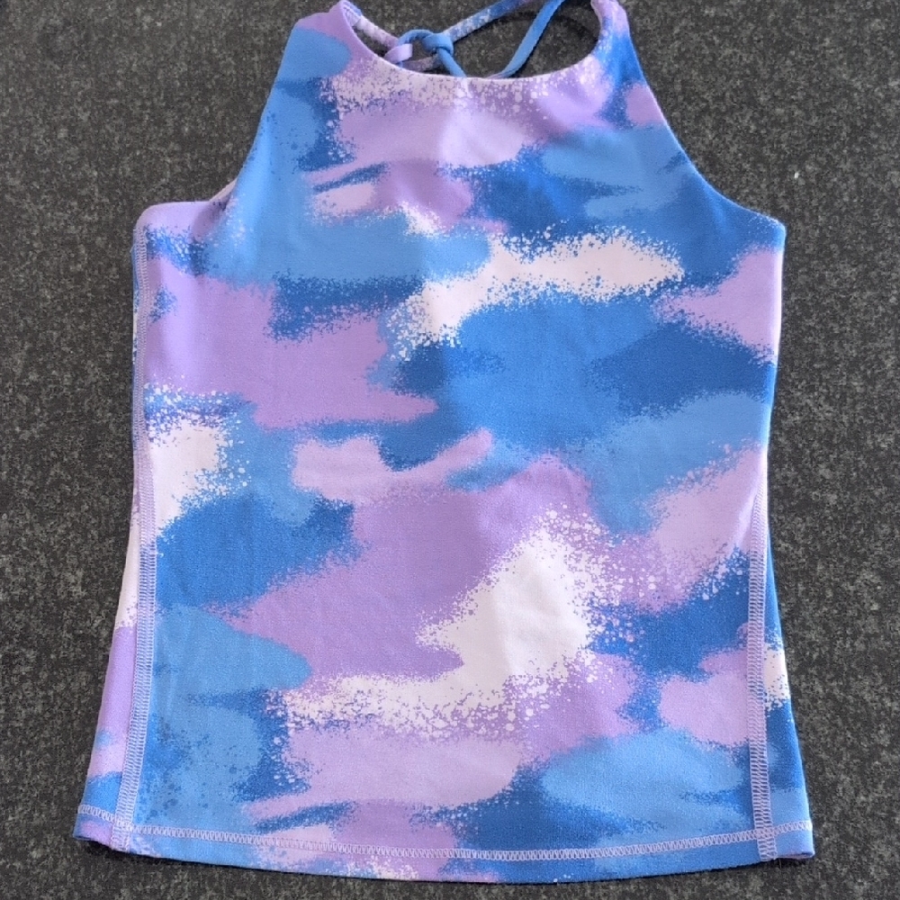 Blue and Purple Tank Top